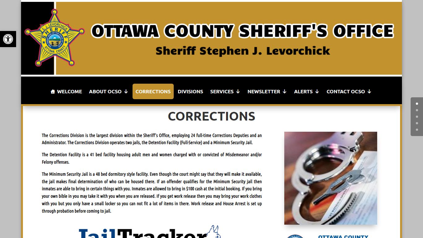 CORRECTIONS | Ottawa County Sheriff's Office